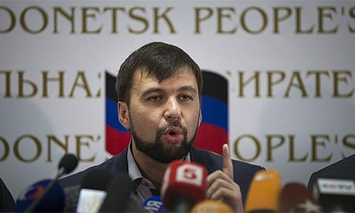 Denis Pushilin Nuevo líder de Donetsk acusa a Ucrania y Occidente del asesinato de Zajarchenko